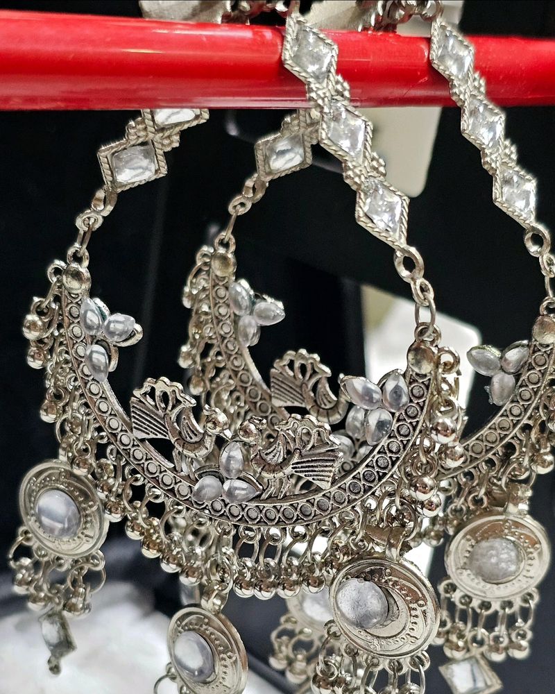 Long Chandbali Earrings