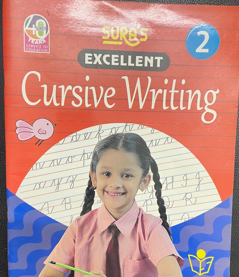 KIDS CURSIVE WRITING BOOK 📕