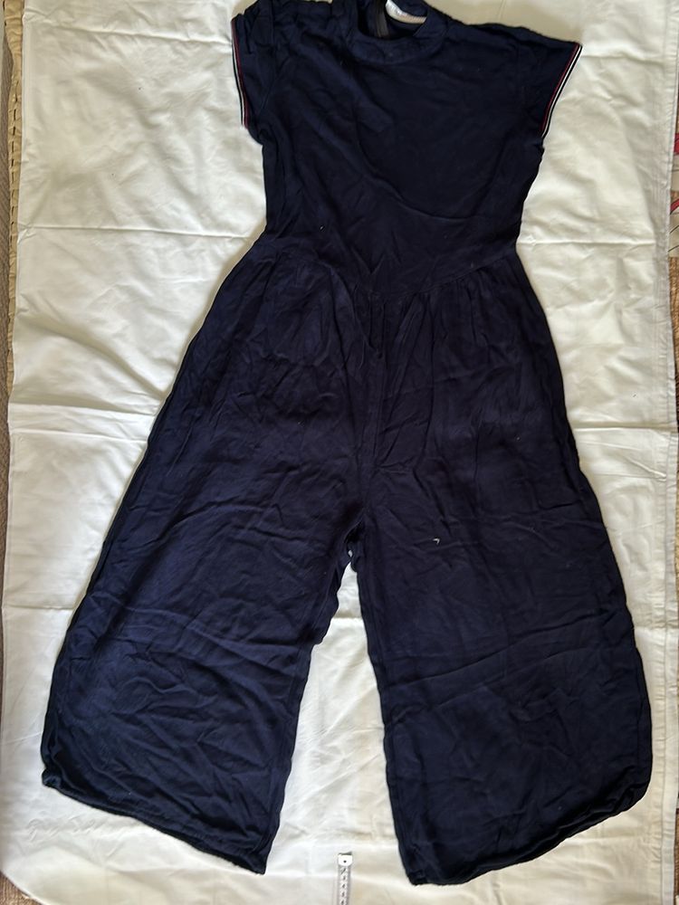 Girls Navy Blue Jumpsuit Size 4