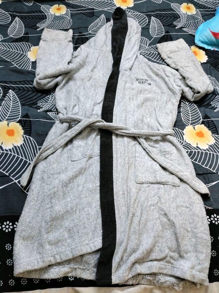 Grey Bath Robe