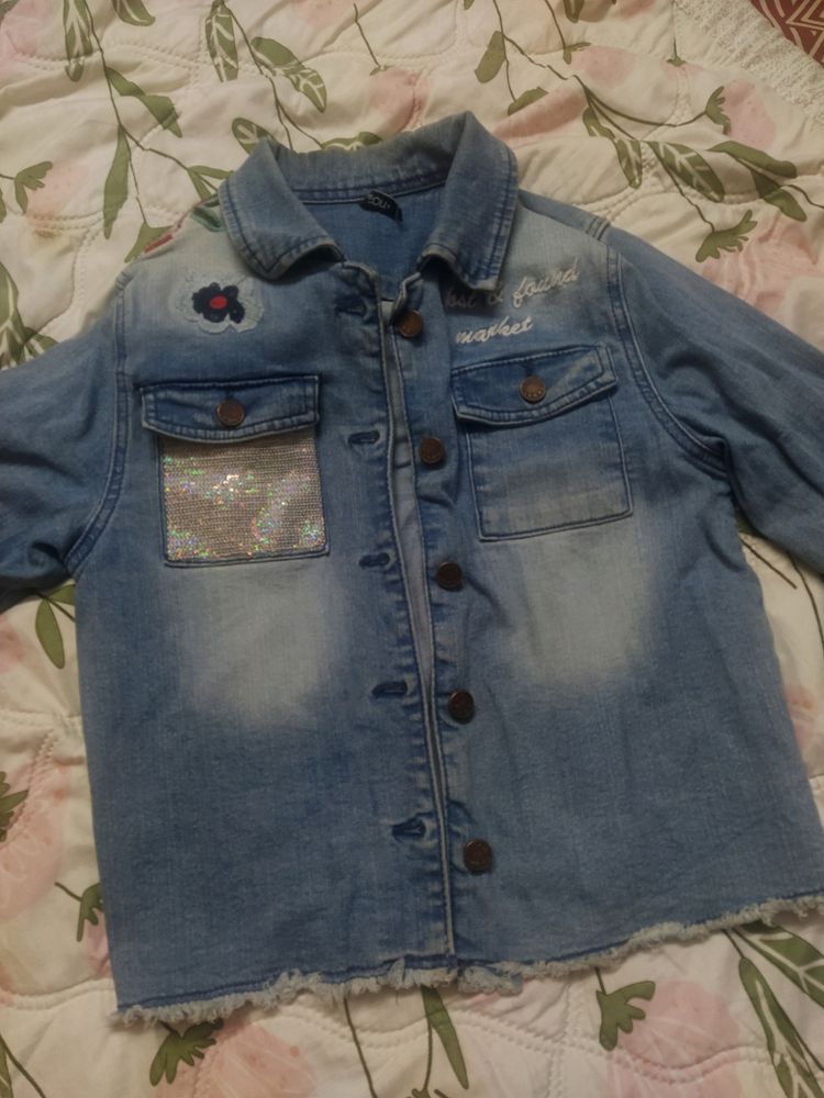 vintage denim jacket