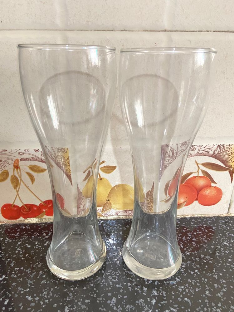 Pair Of Very Tall Glasses