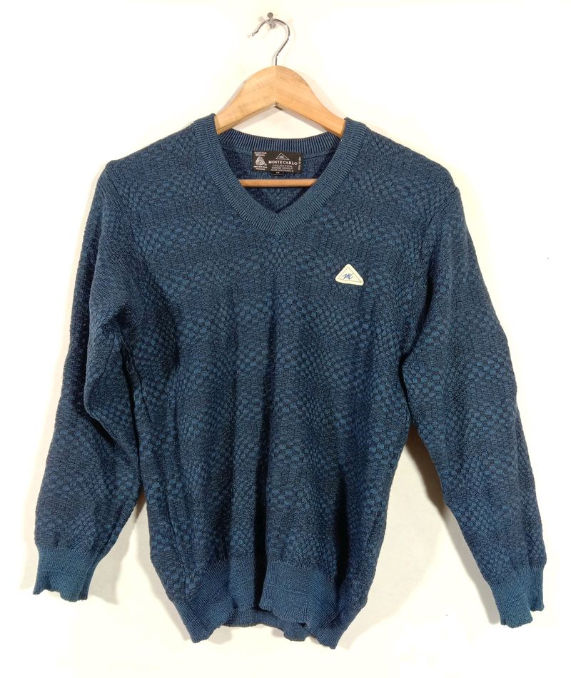 Blue And Black Sweater (Men's)