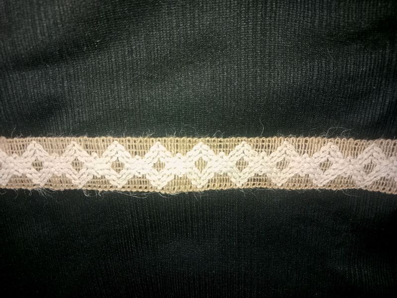 4 Meter Brown Jute Lace