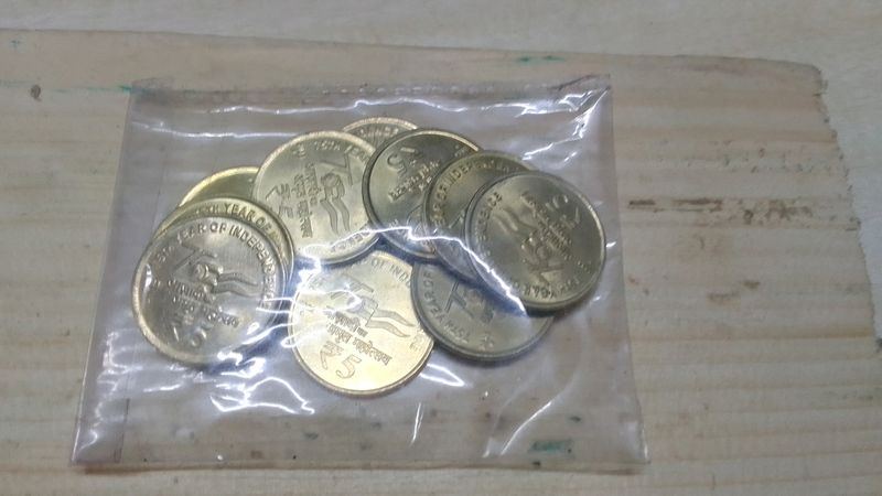 75 Year Of Independence 10 Coins Collection Set