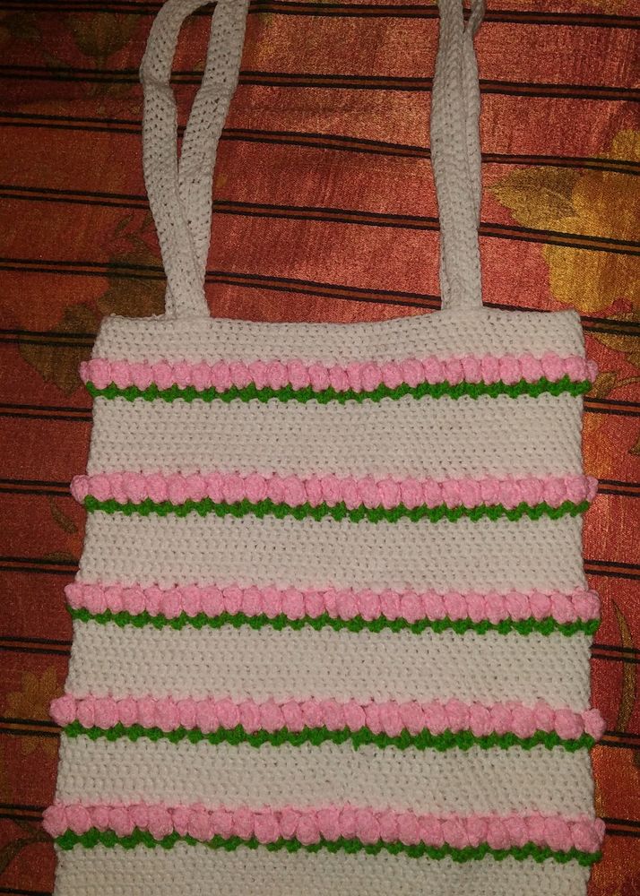 CROCHET TULIP BAG