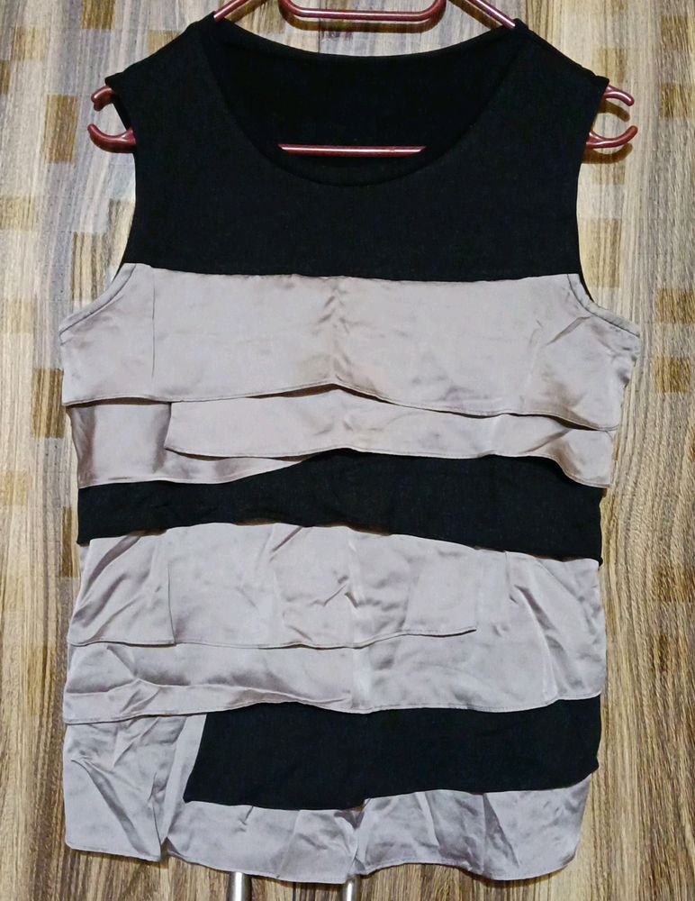 Sleeveless Tiered Top