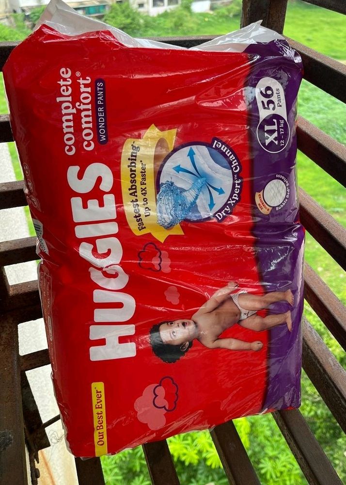 Huggies Wonder Pants XL Size, 56 Count