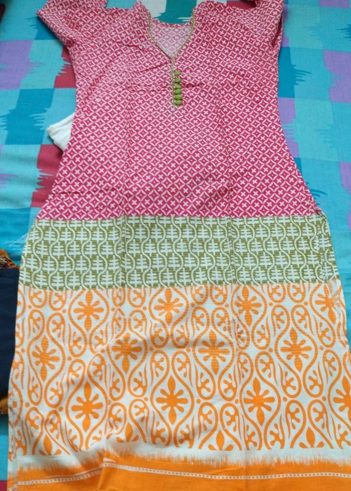 New Kurti In 3 Shade