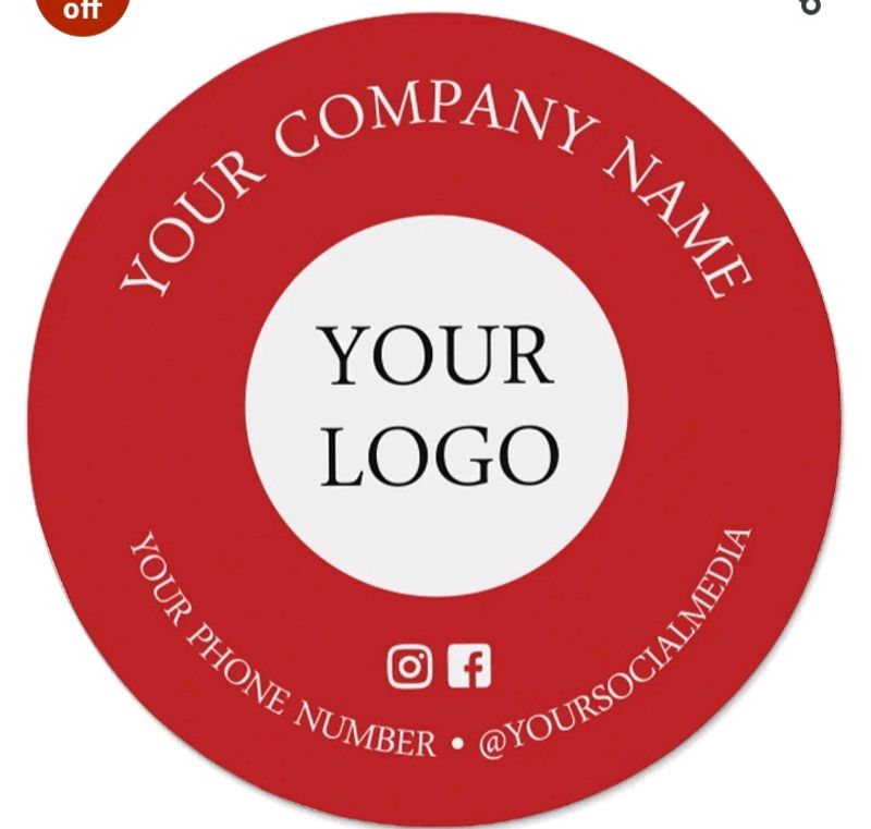 Your Business Branding Label