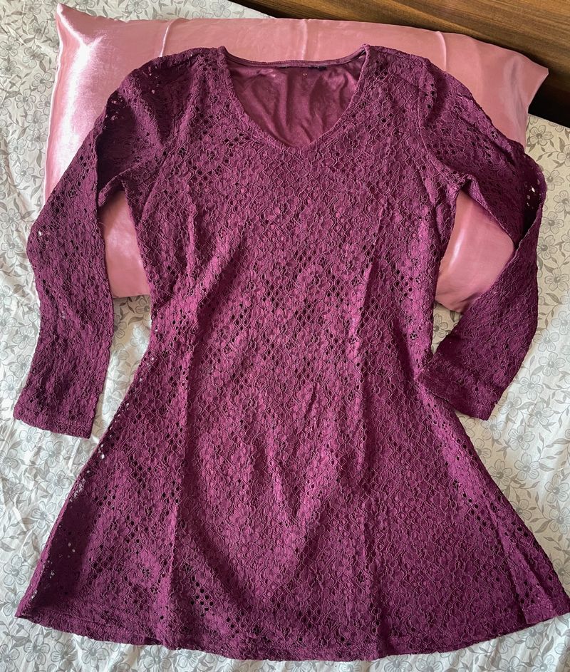 Trending Plum Dress