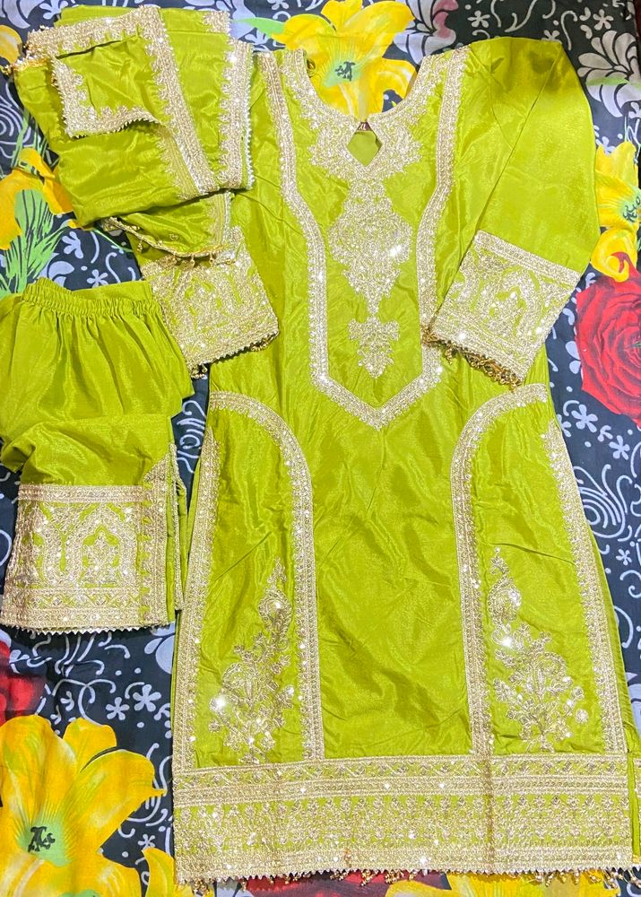 New/Unused Embroidered Kurta Set