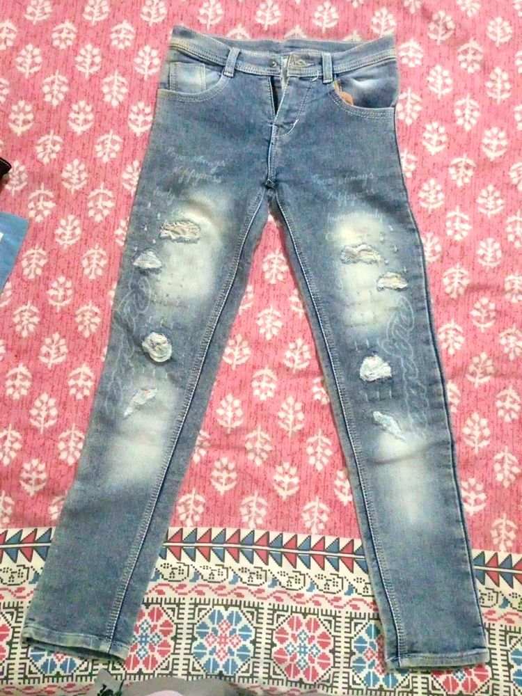 Blur Colour Jeans