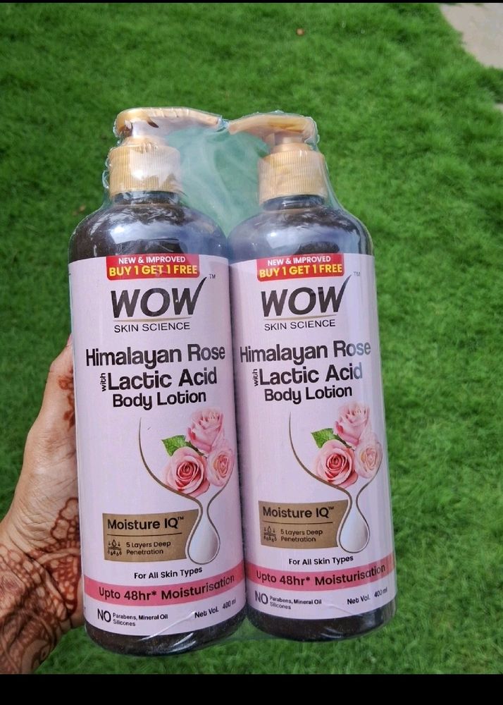 Set Of 2 Wow Body Lotion