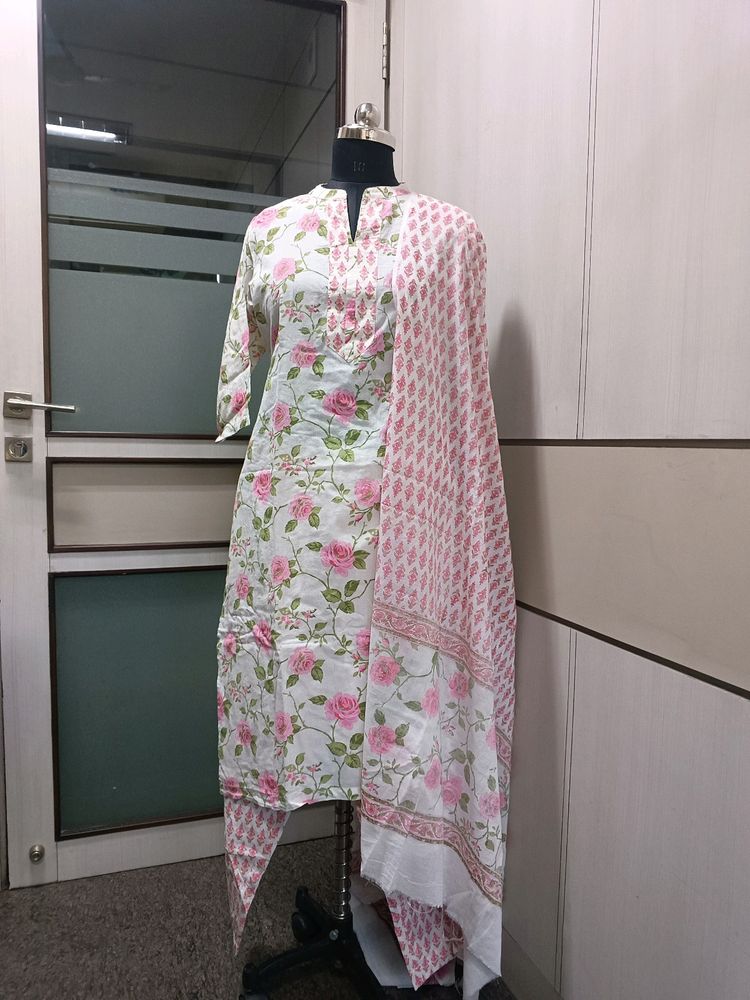 Floral Kurta Set