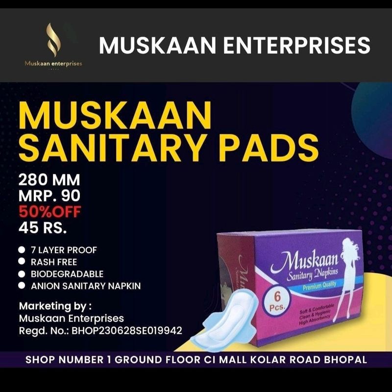 Muskan Enterprises Anion Sanitary Pads