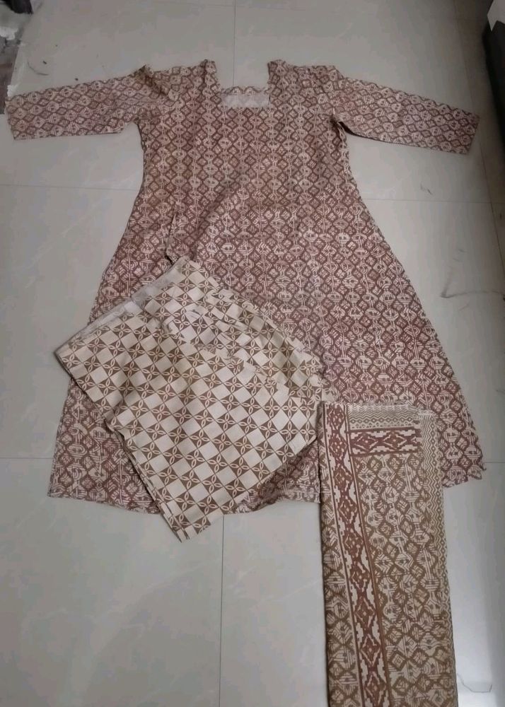 Brown Salwar Suit