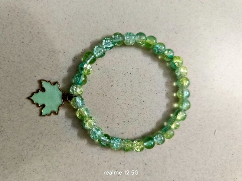 Leaf Green Bracelet