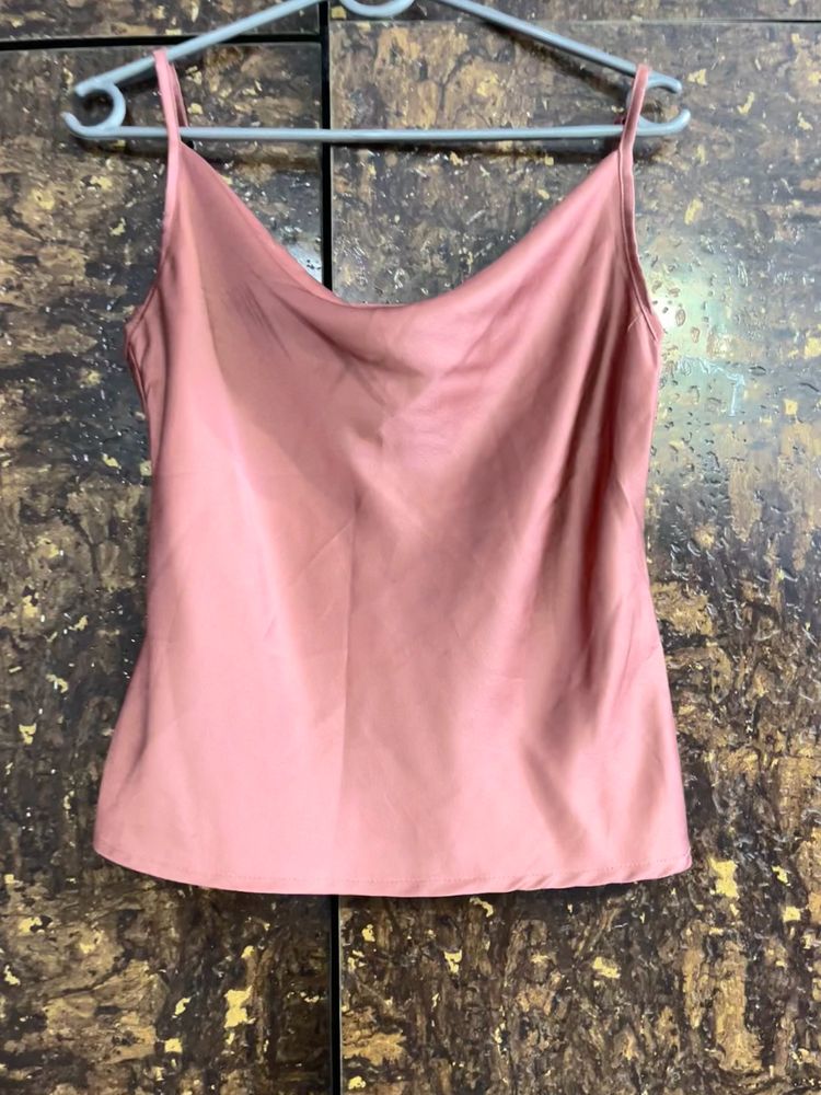 Satin Tank Top