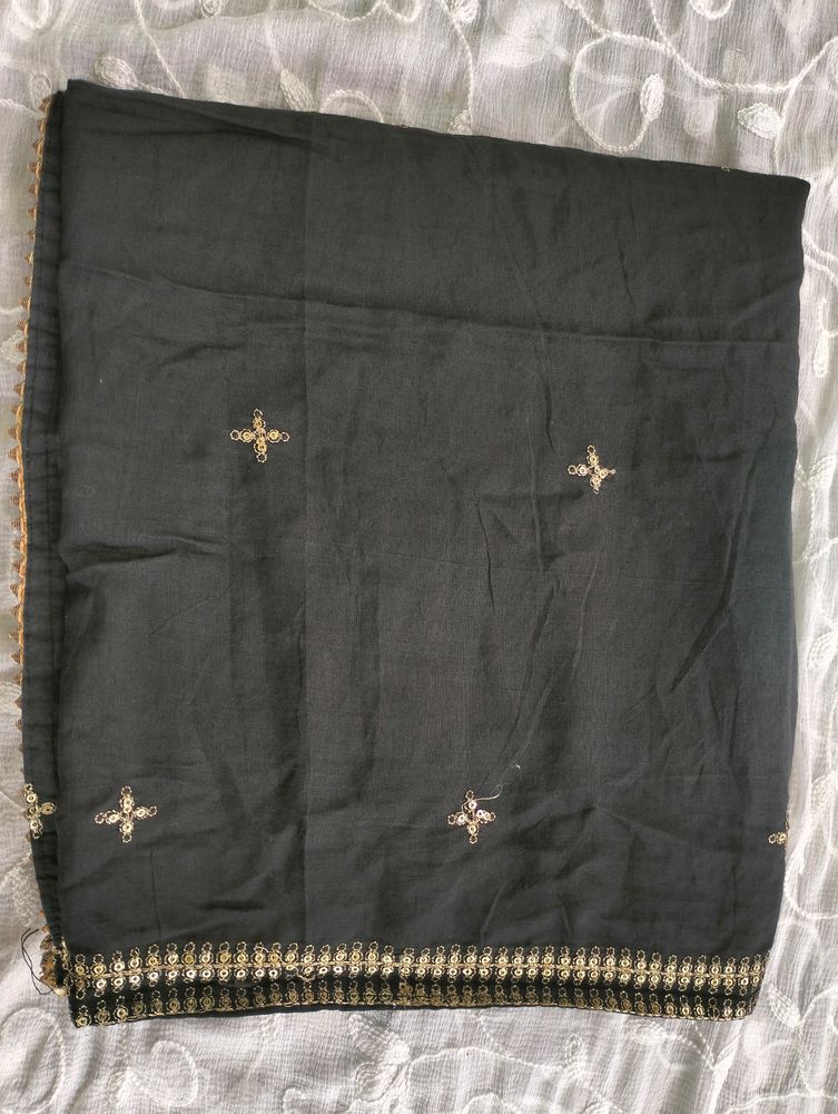 Black Dupatta