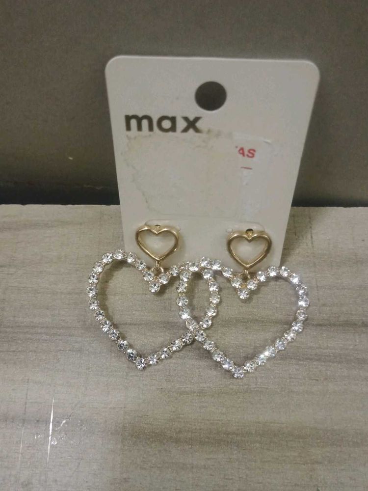 Max Heart Shape Earrings ❤️