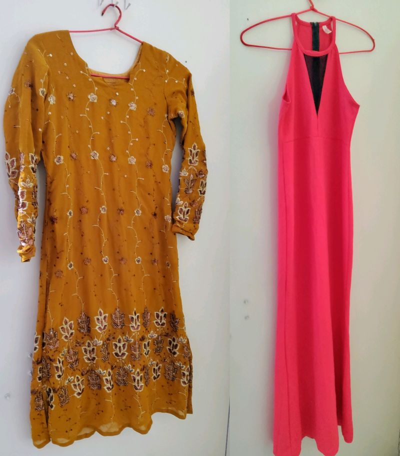 Combo Of 3 kurti,Dress,Saree