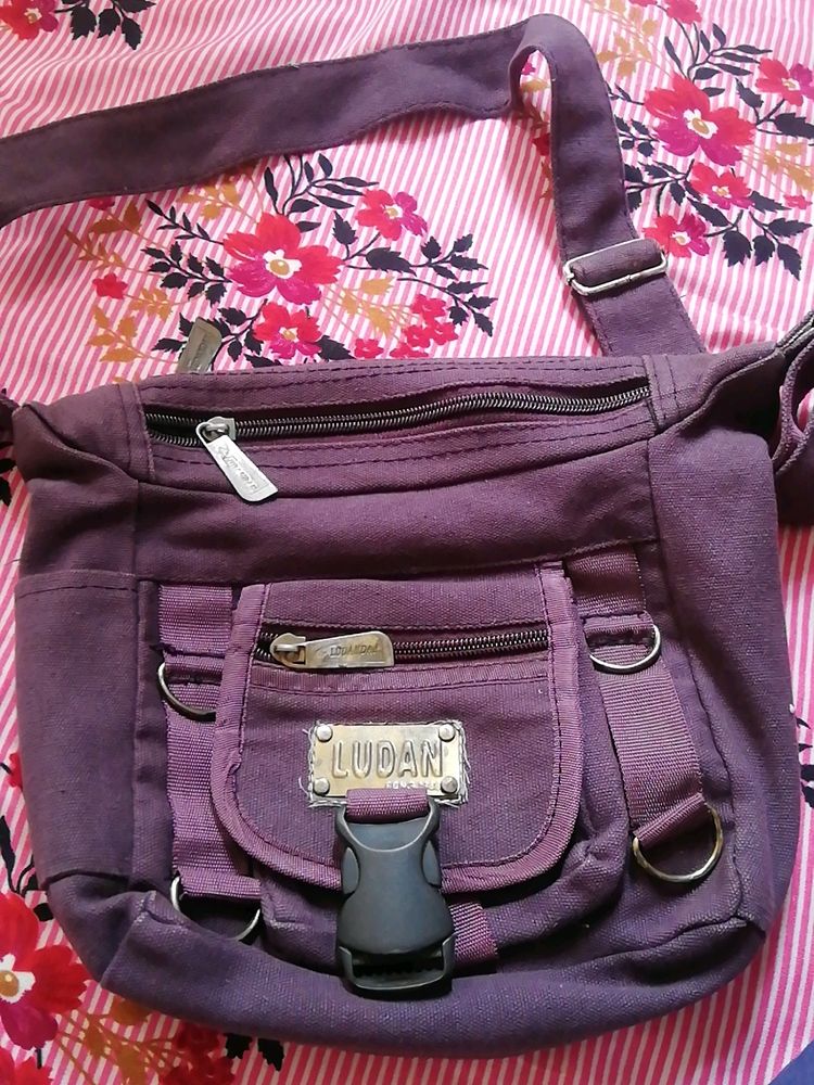 Purple Sling Bag