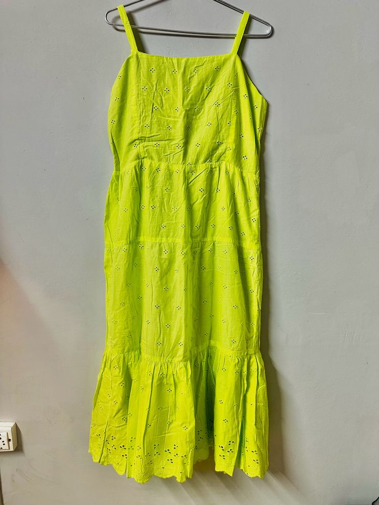 Lime Green Frock