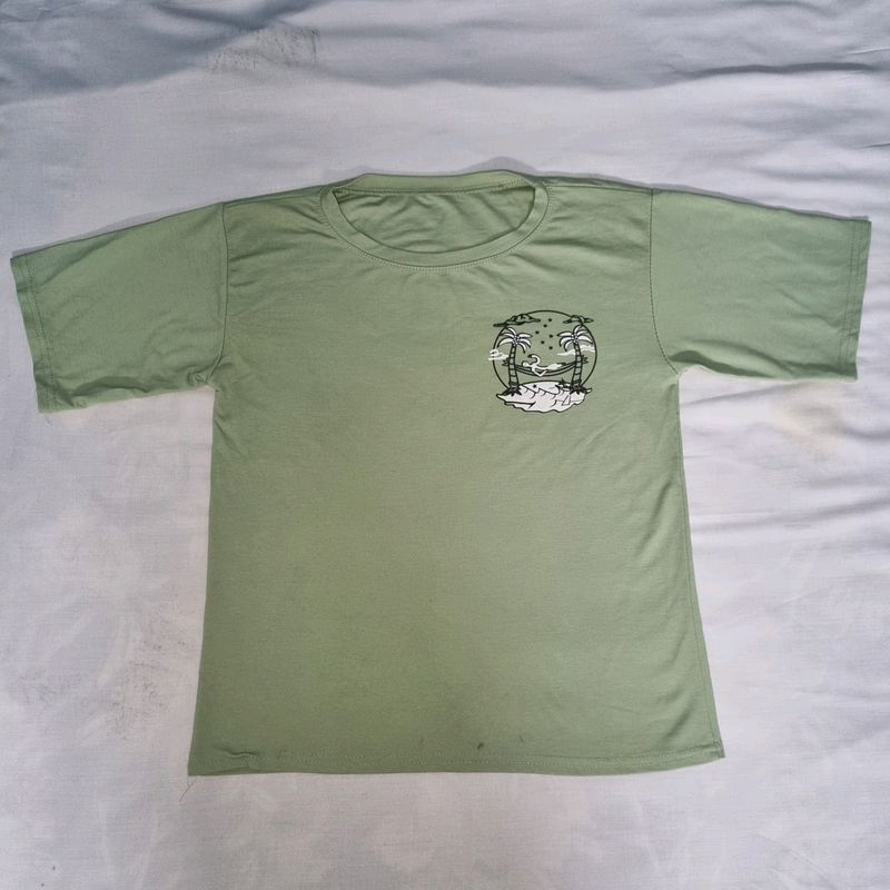 Green T-shirt