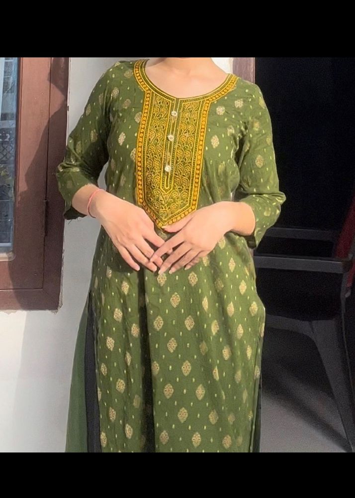 Green Kurta