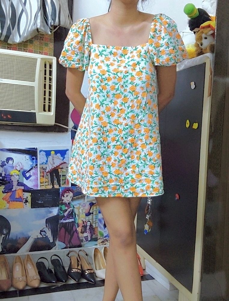 Cottagecore Floral Dress