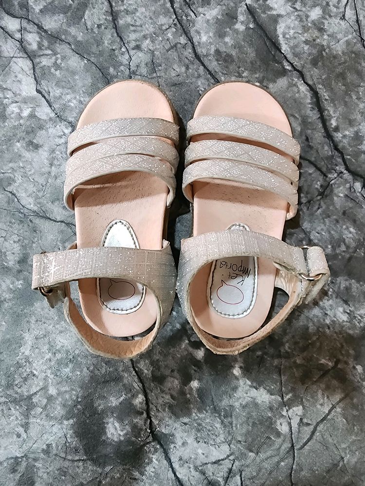 Baby Sandle- Silver Colour