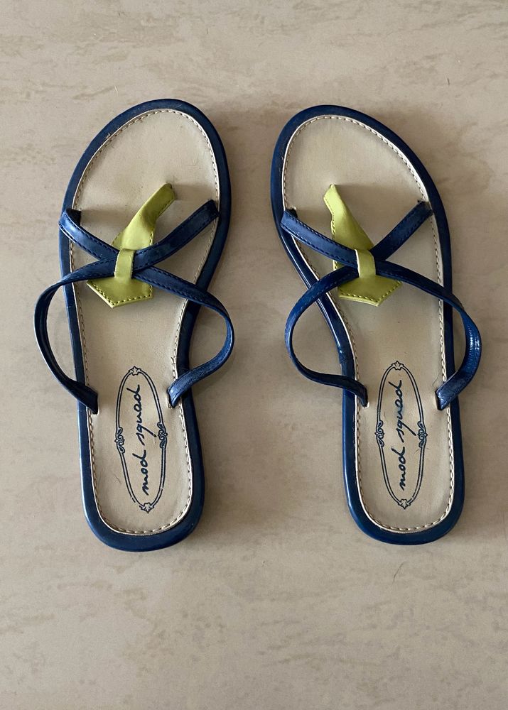 Blue & Green Sandals