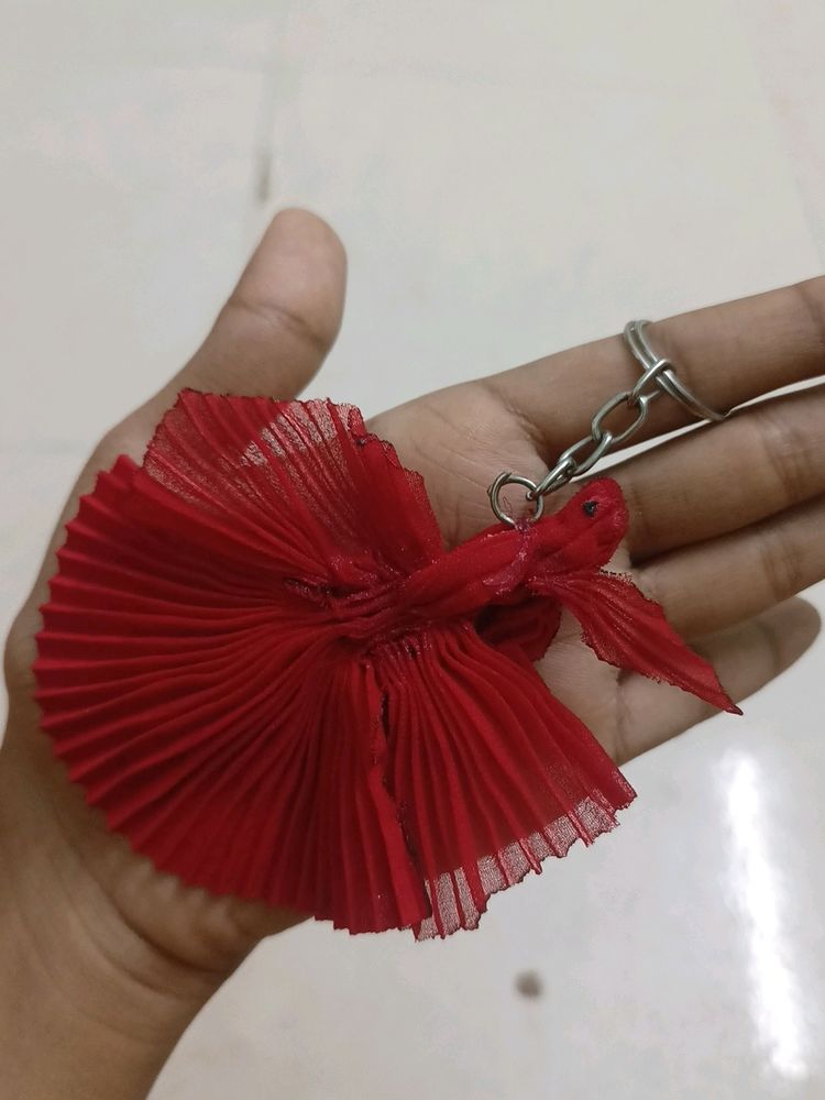 Betta Fish Keychain