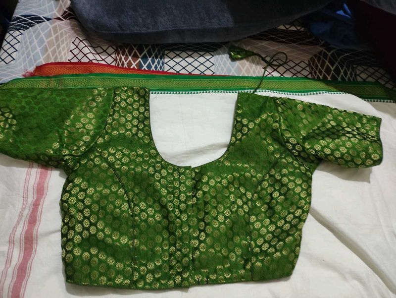 Readymade Blouse Green