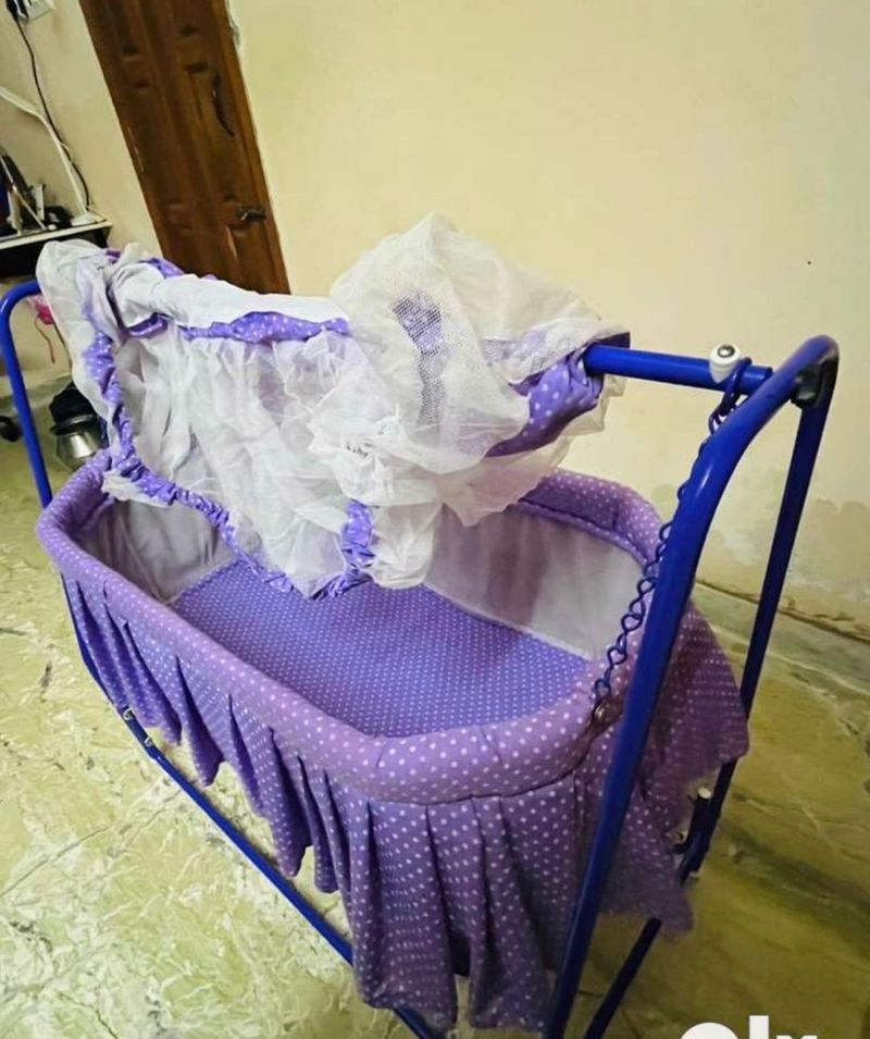 Baby Cradle With Mosquito Net