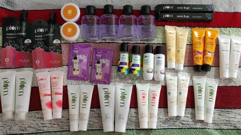 Plum Skin Care Products 36 Pcs