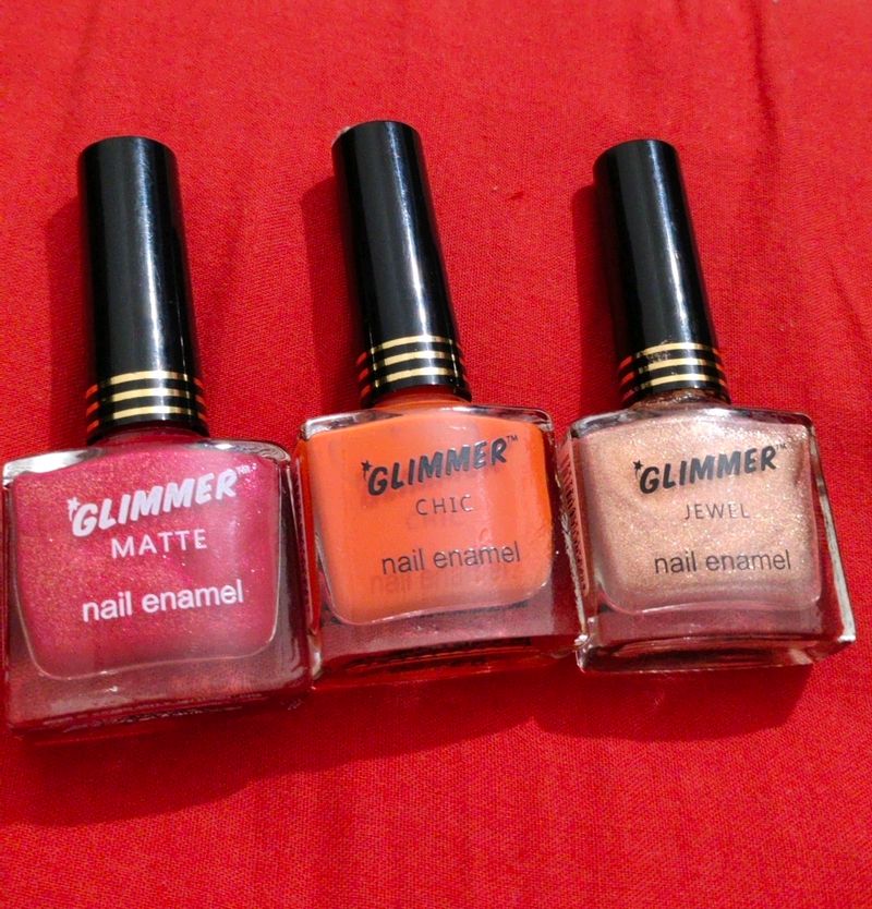 🆕Combo Set Pack Of 3 Nail Polish 💅🏻