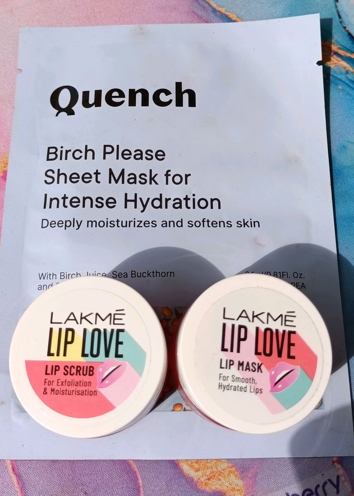 Lakme Lip Scrub And Mask