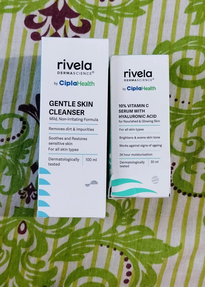 Rivela Cleanser + Serum Combo