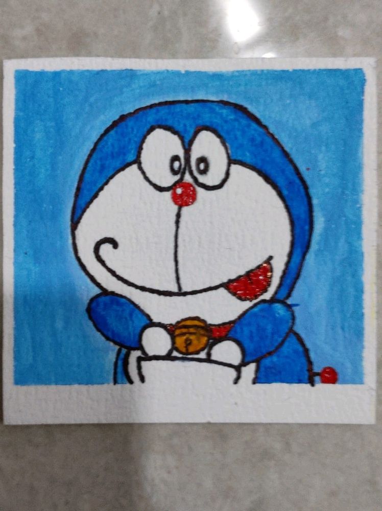 Doraemon painting