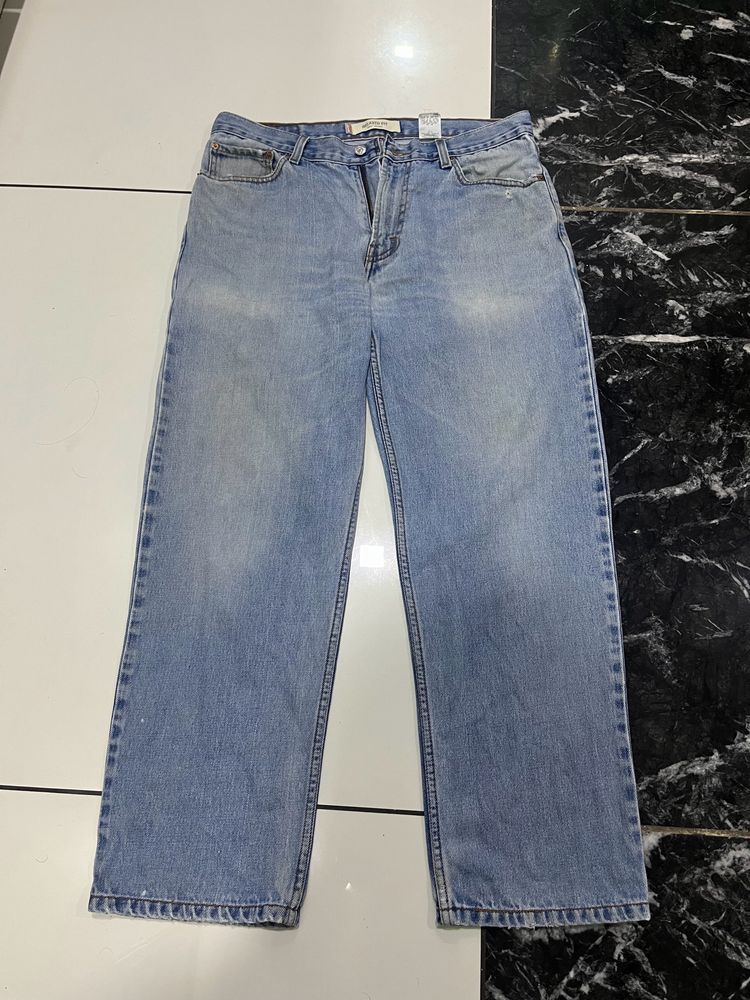 Levis Relaxed Straight Fit Blue Jeans