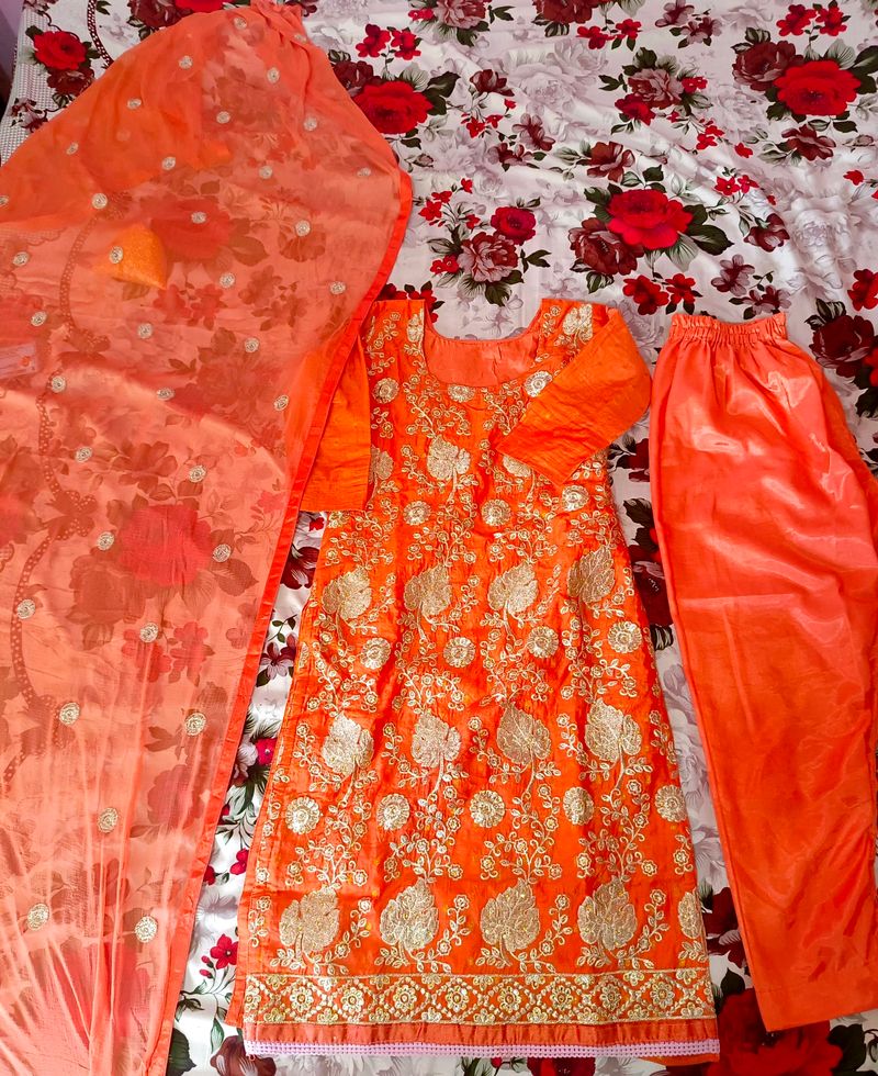 Orgenza Kurta Set 🧡