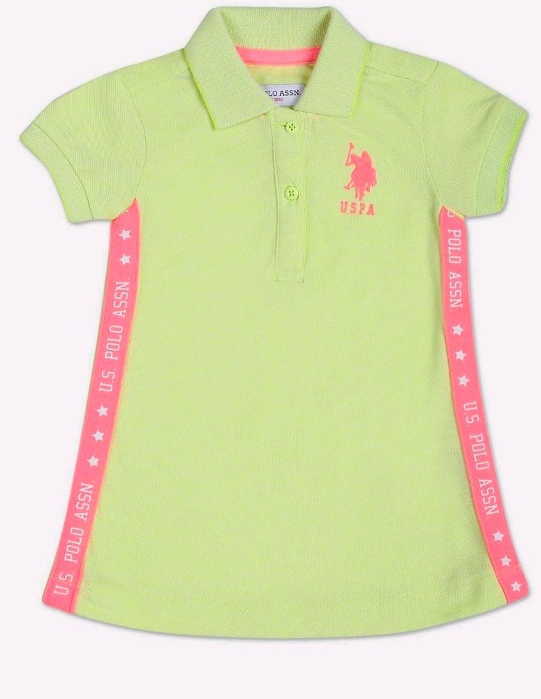 U.S Polo Assn. Girl Short Sleeve T-shirt Dress