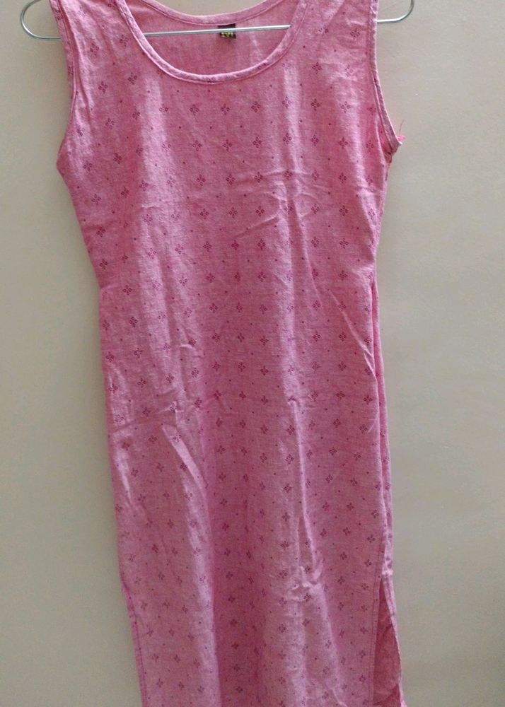 Cotton Pink Kurti