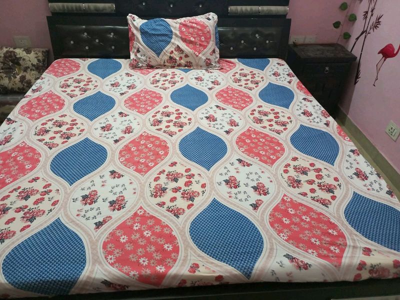 Designer Elastic Fitting Bedsheet