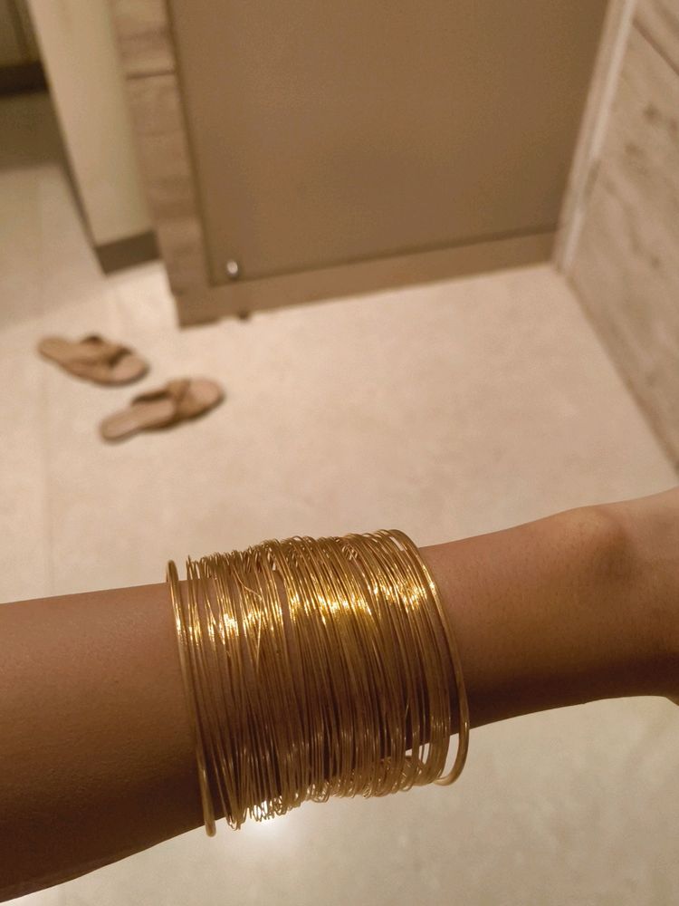 Golden Cuff Bracelet