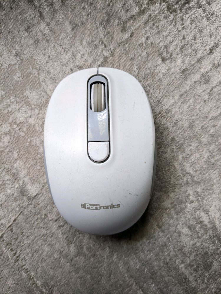 Portronics Wireless Four Button Mouse