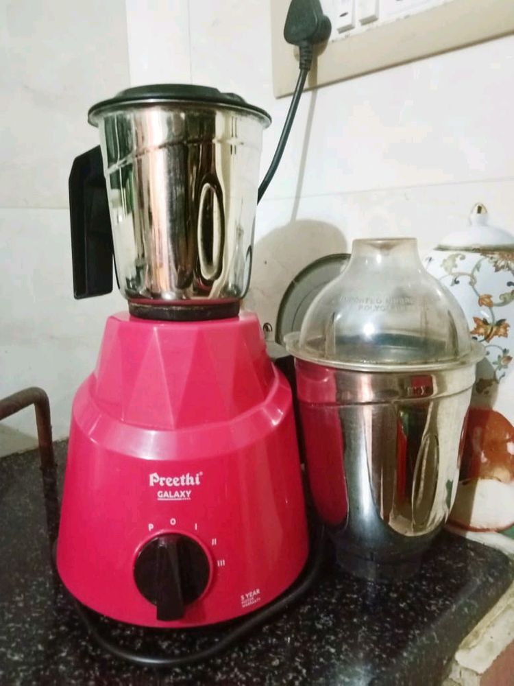 Preethi Galaxy Mixer Grinder 750 Watt With 2 Jars