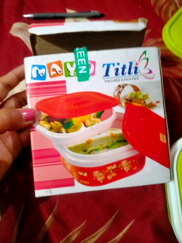 Plastic 3 Type Of Lunch Box